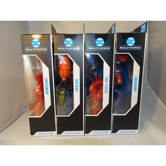 McFarlane DC Multiverse JL Task Force Complete Set Sealed BAF Darkseid - Picture 16 of 16